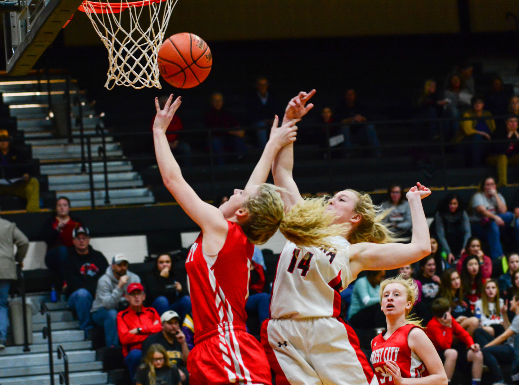 FC girls basketball vs. Algona 5